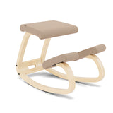 Variable knæstol Beige/Lys ask