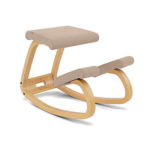 Varier Variable knæstol Beige/Lys brun ask – Aktivitetsstole (billede 1)