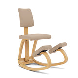 Variable Plus knæstol Beige/Lys brun ask