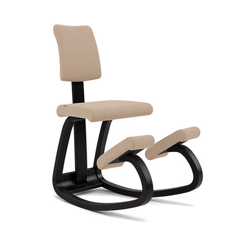 Varier Variable Plus knæstol Beige/Sort – Aktivitetsstole (billede 1)