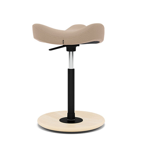 Varier Move balansestol Beige/Lys ask – Ståstøttestole (billede 1)