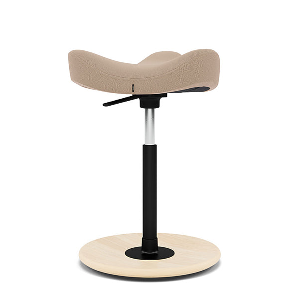 Varier Move balansestol Beige/Lys ask – Ståstøttestole (billede 1)