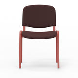Nowy Styl Iso stol, Burgund med burgund stoleben (billede 2)