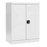 Kontorskab/Opbevaringskab i stål - SMK 1040x800x435 mm – image 1