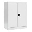 Sarpsborg Metall Kontorskab/Opbevaringskab i stål - SMK 1040x800x435 mm – Skabe (billede 1)
