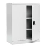 Kontorskab/Opbevaringskab i stål - SMK 1040x800x435 mm – image 2