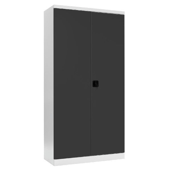 Sarpsborg Metall Opbevaringskab SMK 1000x1990mm RAL7035/7016 – Skabe