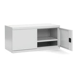 Sarpsborg Metall Opbevaringsskab i stål - SMK 470x800x435 mm Grå – Skabe (billede 2)