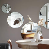 Cirkel 45 cm. Spejl / Magnetisk glastavle