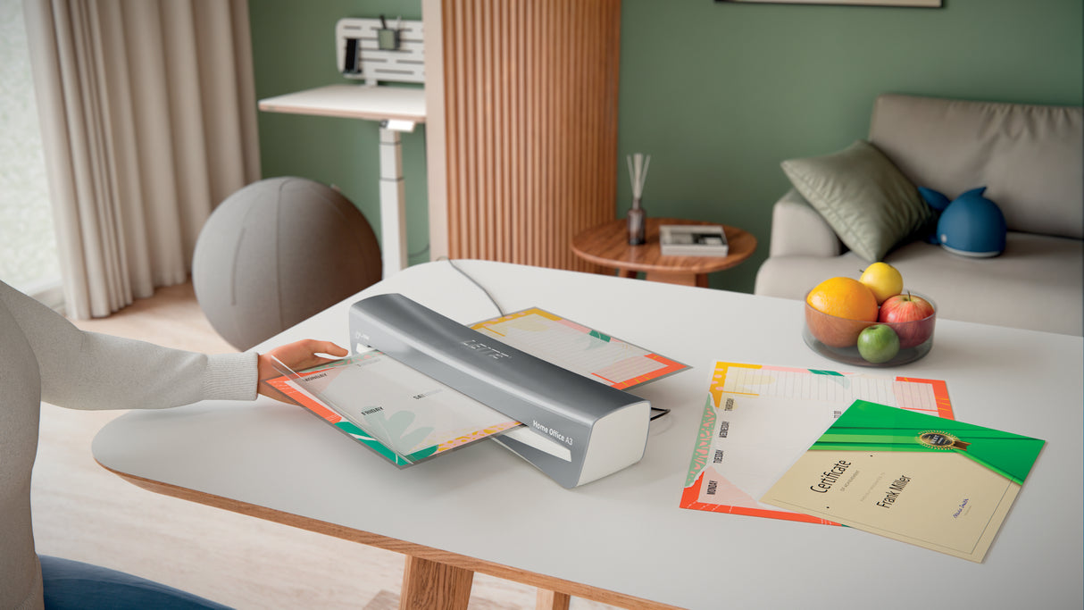 Lamineringsmaskine iLAM Home Office A3 grå