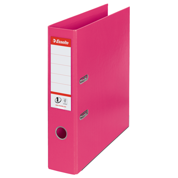 Brevordner No1 Power PP A4 75mm fuchsia