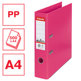 Brevordner No1 Power PP A4 75mm fuchsia