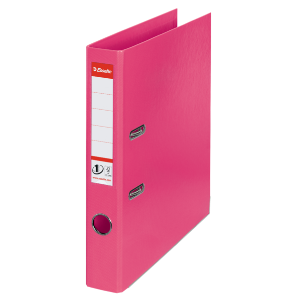 Brevordner No1 Power PP A4 50mm fuchsia