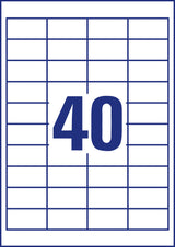 Avery Universaletiketter 48,5x25,4mm Promotion (2600)