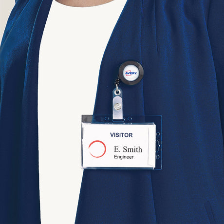 Kortholder t/2 ID-kort m/yoyo 54x90mm (10) – image 2