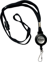 Nøglesnore m/yoyo-hjul sort (10) – image 1