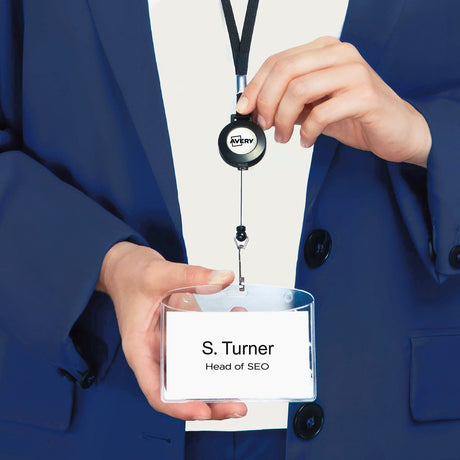 Nøglesnore m/yoyo-hjul sort (10) – image 2