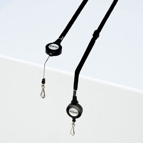 Nøglesnore m/yoyo-hjul sort (10) – image 4