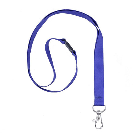 Nøglesnor m/karabinhage genbrugsplast blå (10) – image 5