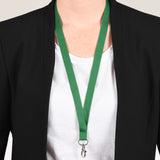 Nøglesnor m/karabinhage genbrugsplast grøn (10) – image 2