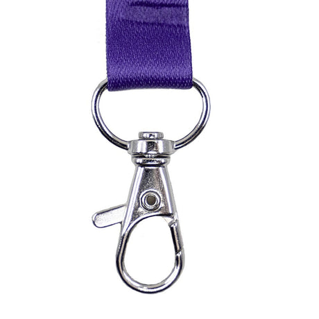 Nøglesnor m/karabinhage genbrugsplast lilla (10) – image 4