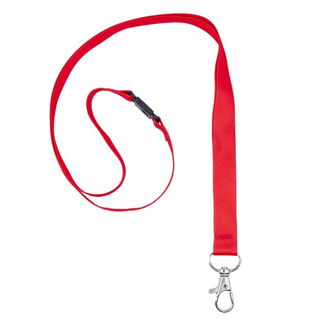 Nøglesnor m/karabinhage genbrugsplast rød (10) – image 5