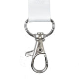 Nøglesnor m/karabinhage genbrugsplast hvid (10) – image 4