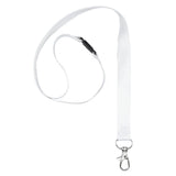 Nøglesnor m/karabinhage genbrugsplast hvid (10) – image 5