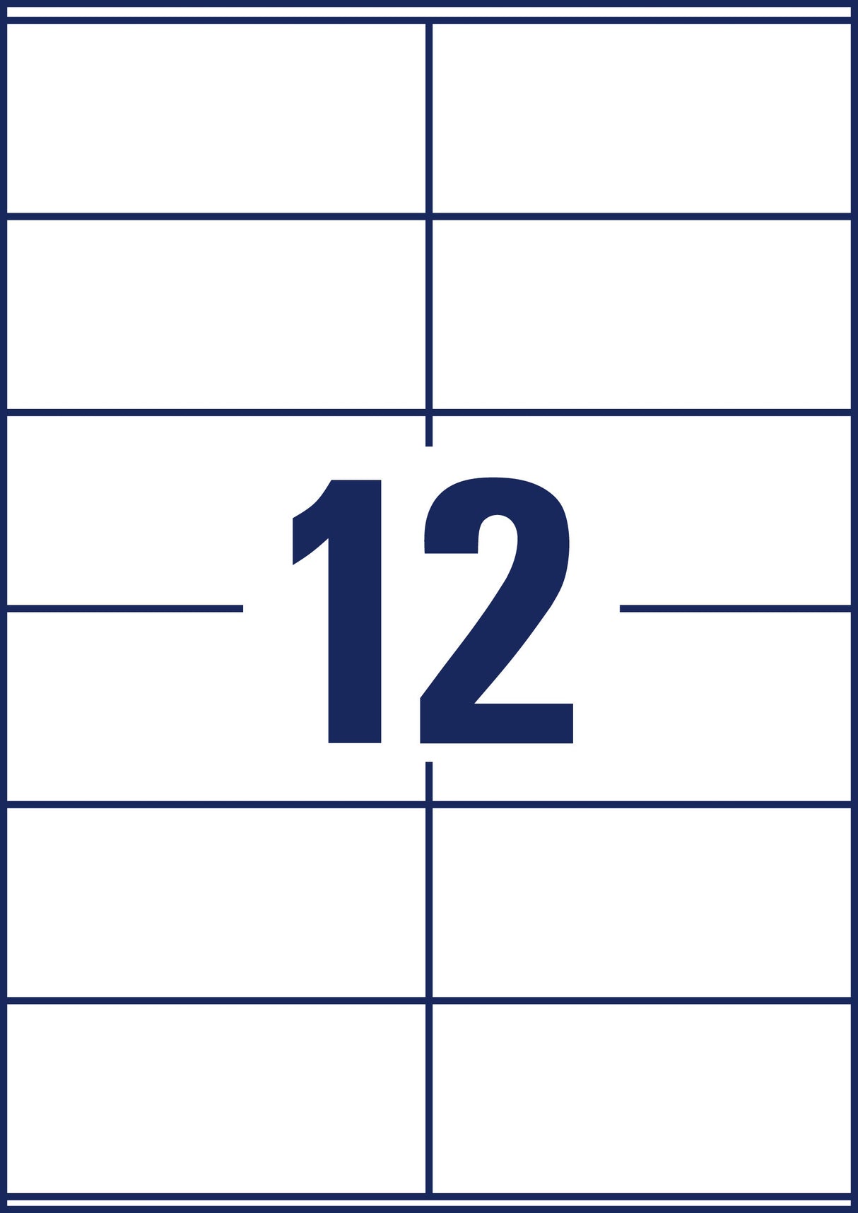 Avery Universaletiketter 105x48mm Promotion (780)