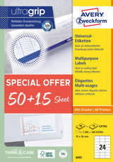 Avery Universaletiketter 70x36mm Promotion (1560)