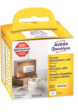 Avery forsendelsesetiket på rulle 101x54mm (220)