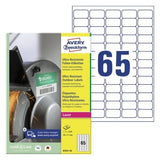 Avery B7651-50 Holdbare og elastiske etiketter, hvid (3250) (billede 1)