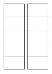 Visitkort mat 200g 85x54 (100)