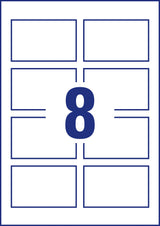 Visitkort mat 260g 85x54 (80)