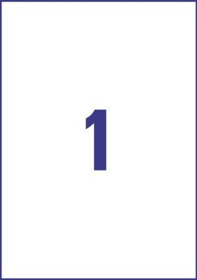 Avery magnetiske etiketter 210x297 (5) – image 2