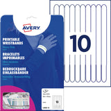 Festivalarmbånd printbar 265x18mm hvid (100) – image 1