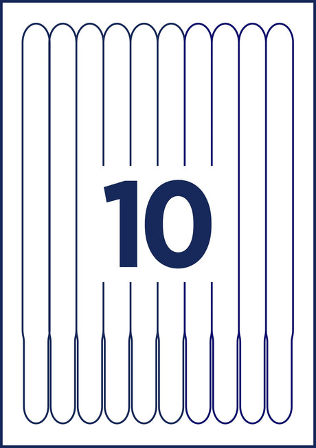 Festivalarmbånd printbar 265x18mm hvid (100) – image 3