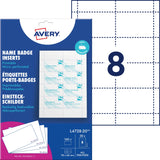 Indstik t/navneskilte printbare 60x90mm (160) – image 1