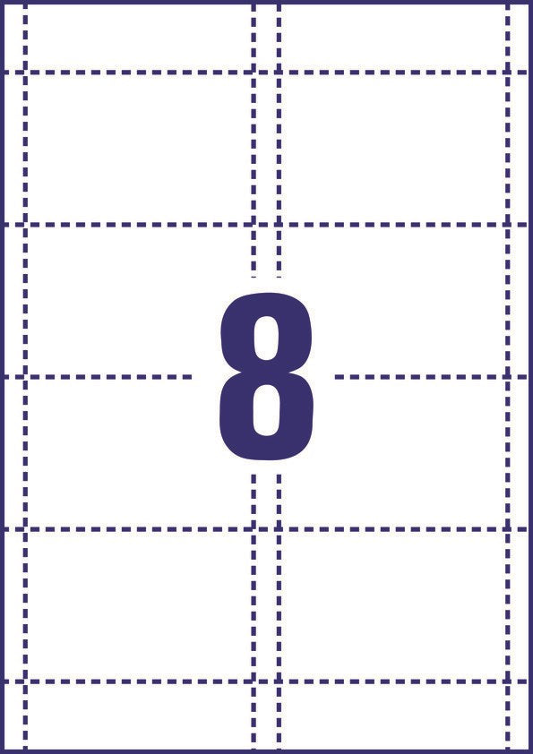 Indstik t/navneskilte printbare 60x90mm (160) – image 3