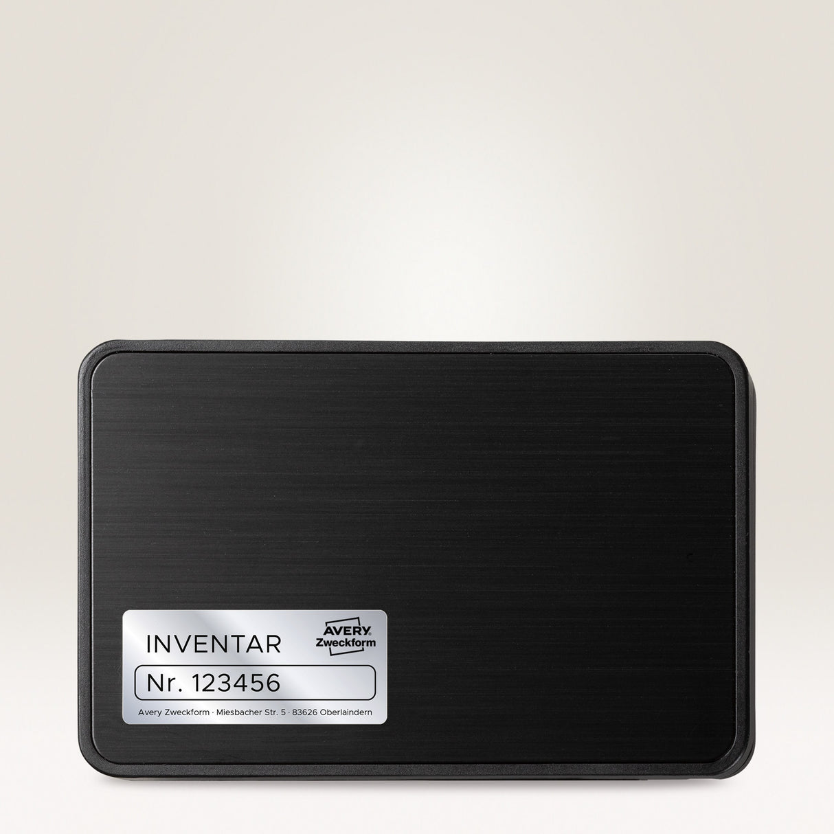AVERY ekstra stærk etiket sølv 45,7x21,2mm (960) – Etiketter (billede 5)