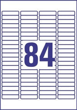 Avery adresseetiket/dias 46x11,1mm (2100) – image 2