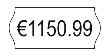 Labels 26x12 G2 White 10-rolls – image 2