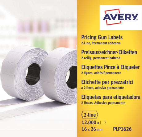 Labels 26x16 G2 White 10-rolls – image 1