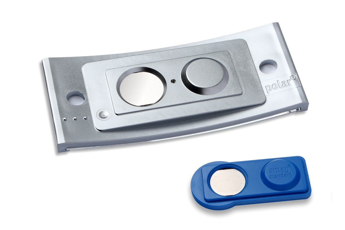 Navneskilt m/magnet Badgepoint 68x22mm stålramme (20) – image 2