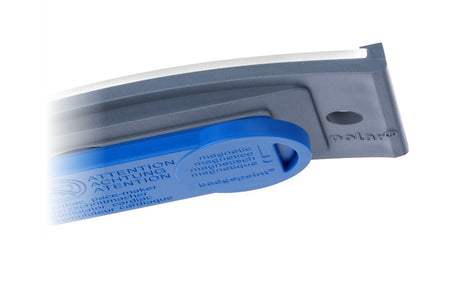 Navneskilt m/magnet Badgepoint 70x30mm grå ramme (5) – image 3