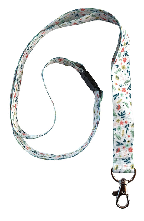 Nøglesnor m/karabinhage genbrugsplast Flower (10) – image 5