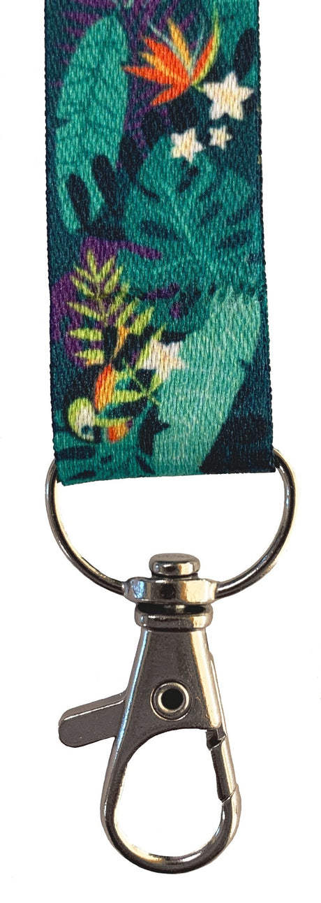 Nøglesnor m/karabinhage genbrugsplast Tropical (10) – image 4