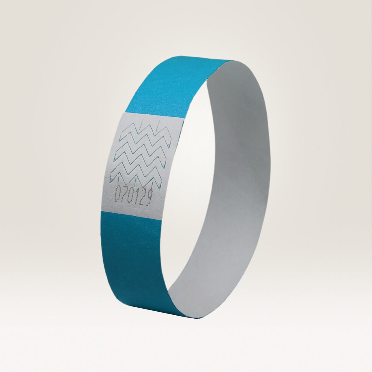 Festivalarmbånd Tyvek blå (500) – image 4