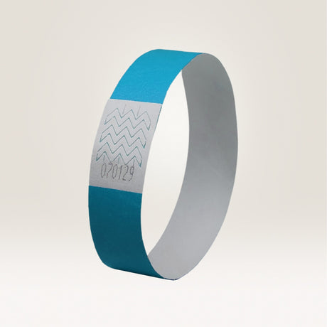 Festivalarmbånd Tyvek blå (500) – image 4