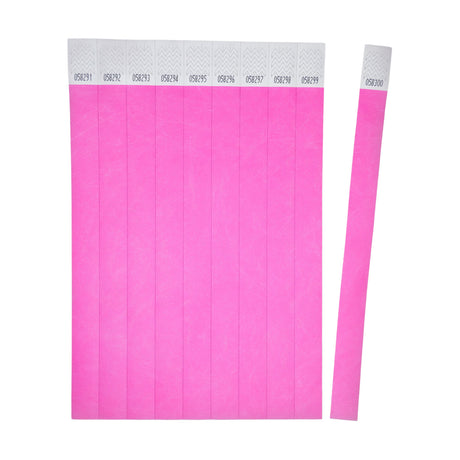 Festivalarmbånd Tyvek pink (500) – image 3